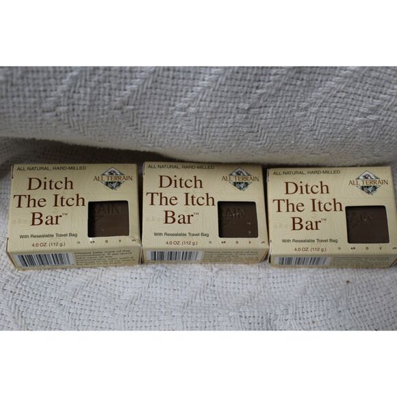 All Terrain Ditch The Itch Bar 4.0 oz With Travel Bag Package Of 3(New) - Picture 1 of 2